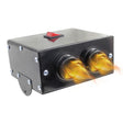 Car High-power Electric Heater Defroster, Specification:24V 2-hole - Heating & Fans by PMC TechLife | Online Shopping South Africa | PMC TechLife | Buy Now Pay Later Mobicred