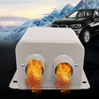 Car High-power Electric Heater Defroster, Specification:12V Classic 2-hole 600W - Heating & Fans by PMC TechLife | Online Shopping South Africa | PMC TechLife | Buy Now Pay Later Mobicred