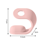 For Apple Watch Series Smart Watch U-shaped Silicone Charging Holder(Colorful)