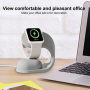 For Apple Watch Series Smart Watch U-shaped Silicone Charging Holder(Colorful)
