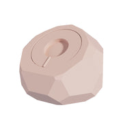 Diamond-shaped 2 in 1 Wireless Charging Silicone Base(Pink)