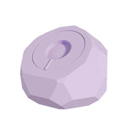 Diamond-shaped 2 in 1 Wireless Charging Silicone Base(Purple)