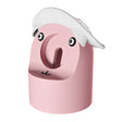 For Apple Watch Series Hat Bear Shaped Silicone Charging Base(Pink) - Charger / Holder by PMC TechLife | Online Shopping South Africa | PMC TechLife | Buy Now Pay Later Mobicred