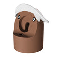 For Apple Watch Series Hat Bear Shaped Silicone Charging Base(Brown) - Charger / Holder by PMC TechLife | Online Shopping South Africa | PMC TechLife | Buy Now Pay Later Mobicred