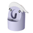 For Apple Watch Series Hat Bear Shaped Silicone Charging Base(Purple) - Charger / Holder by PMC TechLife | Online Shopping South Africa | PMC TechLife | Buy Now Pay Later Mobicred