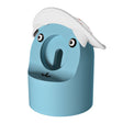 For Apple Watch Series Hat Bear Shaped Silicone Charging Base(Blue) - Charger / Holder by PMC TechLife | Online Shopping South Africa | PMC TechLife | Buy Now Pay Later Mobicred