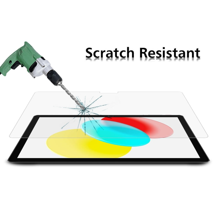 For Ulefone Tab A8 9H 0.3mm Explosion-proof Tempered Glass Film
