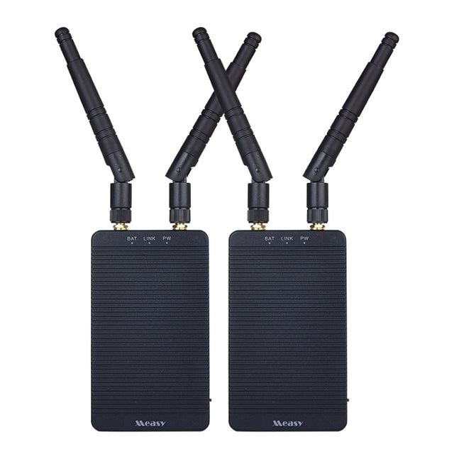 Measy T1 4K HDMI 2.0 Wireless Audio Video Transmitter Receiver Extender Transmission System, Transmission Distance: 200m, EU Plug(Black)