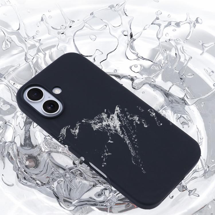For iPhone 13 mini Liquid Silicone Full Coverage MagSafe Phone Case(Black)