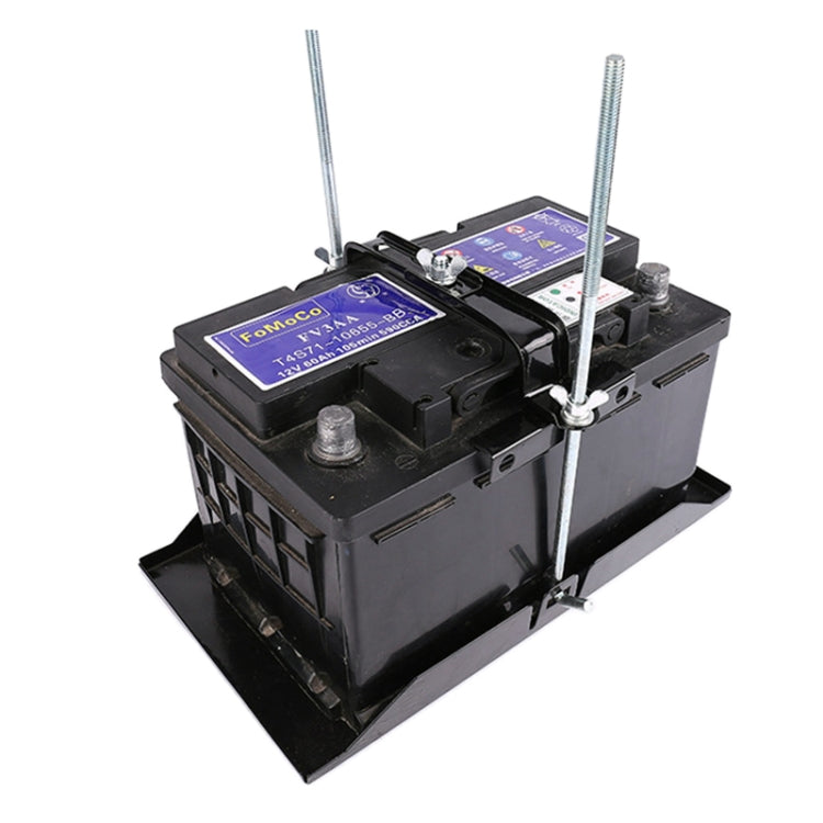 Car Universal Battery Bracket Adjustable Battery Fixed Holder + Base Tray, Size:34.5cm Base + 27cm Bracket