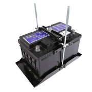 Car Universal Battery Bracket Adjustable Battery Fixed Holder + Base Tray, Size:34.5cm Base + 27cm Bracket