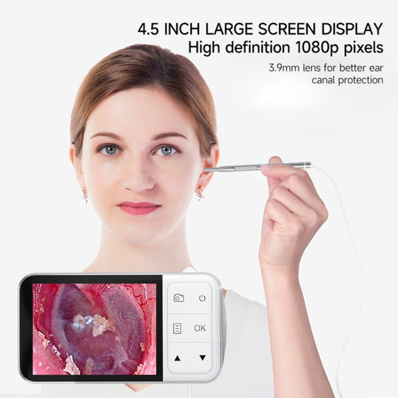 C02 Visible Ear Spoon with 4.5 inch Sreen
