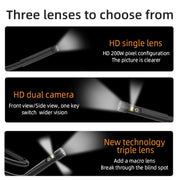 T23 5.5mm Single Lens 7 inch Screen Industrial Endoscope, Spec:2m Tube