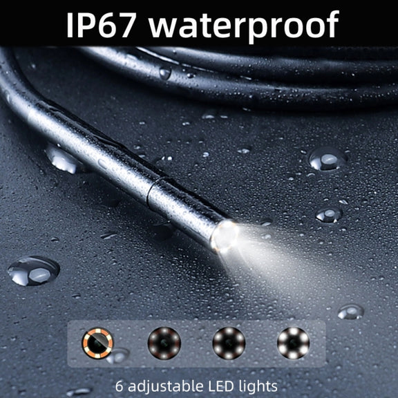 T23 7.9mm Three Lenses 7 inch Screen Industrial Endoscope, Spec:3.5m Tube