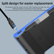T23 7.9mm Three Lenses 7 inch Screen Industrial Endoscope, Spec:3.5m Tube