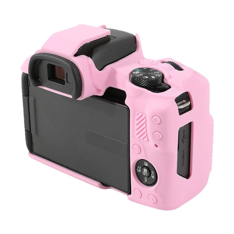 For Canon EOS R50 Soft Silicone Protective Case(Pink)