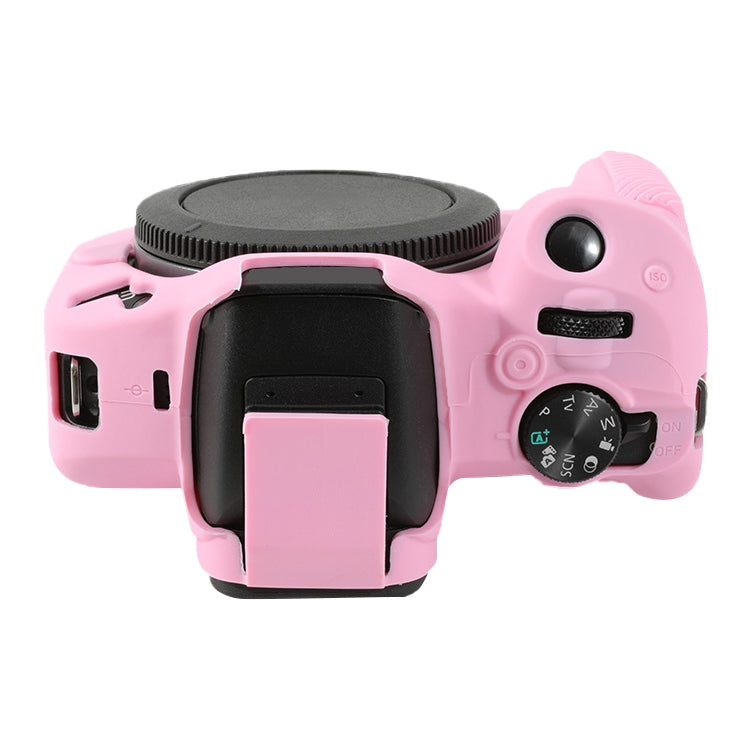 For Canon EOS R50 Soft Silicone Protective Case(Pink)