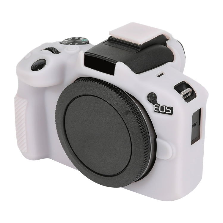 For Canon EOS R50 Soft Silicone Protective Case(Jello Pink)