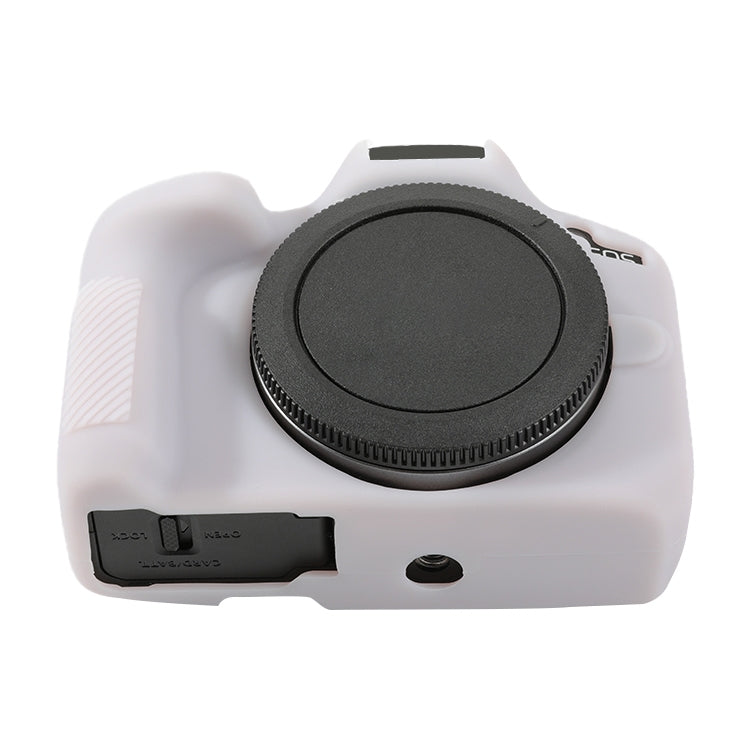 For Canon EOS R50 Soft Silicone Protective Case(Jello Pink)