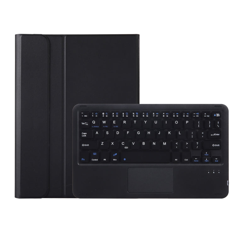 For Huawei MatePad 11.5 2023 AH17-A Lambskin Texture Ultra-thin Detachable Bluetooth Keyboard Leather Case with Touchpad(Black)