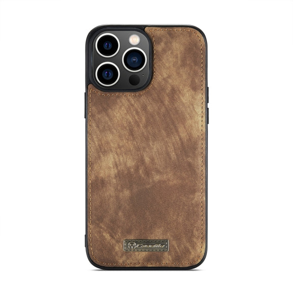 For iPhone 15 Pro CaseMe 008 Detachable Multifunctional Leather Phone Case(Brown)