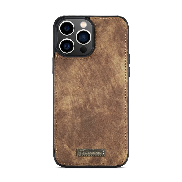 For iPhone 15 Pro Max CaseMe 008 Detachable Multifunctional Leather Phone Case(Brown)