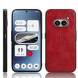 For Nothing Phone 2a Cow Pattern Sewing Back Cover Phone Case(Red) - Nothing Cases by PMC TechLife | Online Shopping South Africa | PMC TechLife | Buy Now Pay Later Mobicred