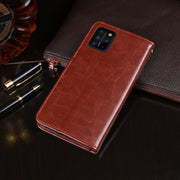 For UMIDIGI S5 Pro idewei Crazy Horse Texture Horizontal Flip Leather Case with Holder & Card Slots & Wallet(Black)