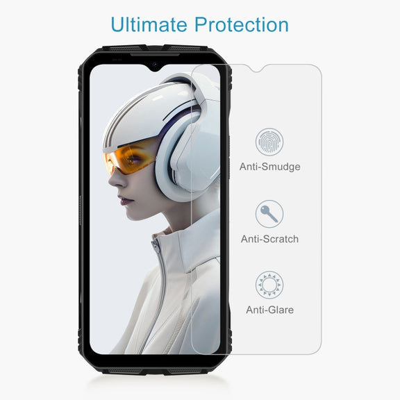 For DOOGEE V Max Plus 10pcs 0.26mm 9H 2.5D Tempered Glass Film