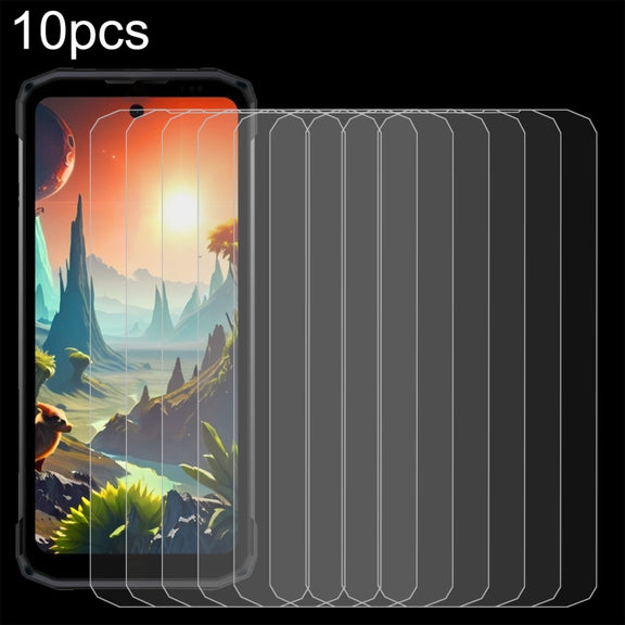 For DOOGEE Fire 6 10pcs 0.26mm 9H 2.5D Tempered Glass Film