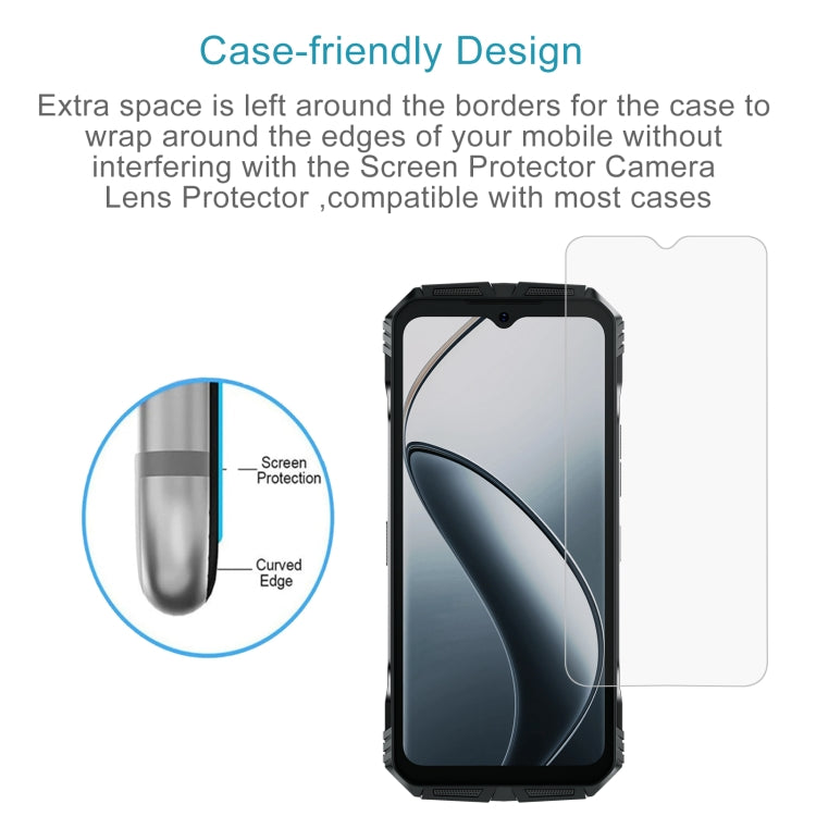For DOOGEE S118 50pcs 0.26mm 9H 2.5D Tempered Glass Film