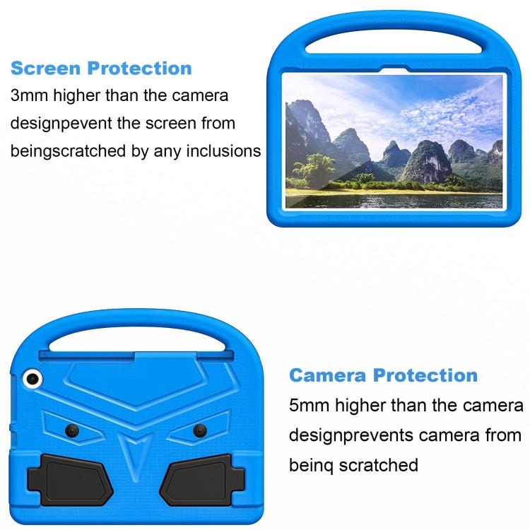 For Amazon Kindle Fire Max 11 2023 Sparrow Style Shockproof Kickstand EVA Tablet Case(Blue)