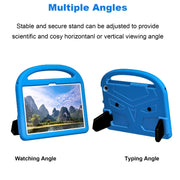 For Amazon Kindle Fire Max 11 2023 Sparrow Style Shockproof Kickstand EVA Tablet Case(Blue)