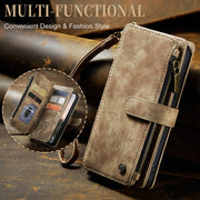 For iPhone 15 Pro CaseMe C30 Multifunctional Leather Phone Case(Brown)
