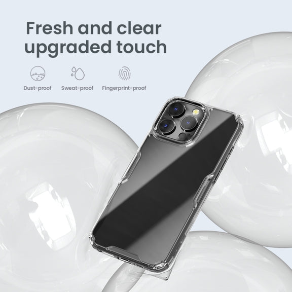 For iPhone 16 Pro NILLKIN Ultra Clear PC + TPU Phone Case(Blue)