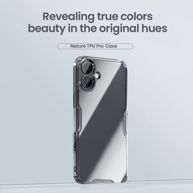 For iPhone 16 Plus NILLKIN Ultra Clear PC + TPU Phone Case(Transparent)