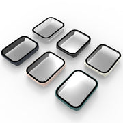 For Xiaomi Mi Band 8 Pro PC + Tempered Film Integrated Watch Protective Case(Transparent)