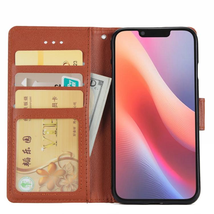 For iPhone 16e 3-Card Slots Multifunctional Leather Phone Case(Brown)