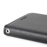 For iPhone 16e Multifunctional Horizontal Flip Leather Phone Case with Three Card Slots(Black)