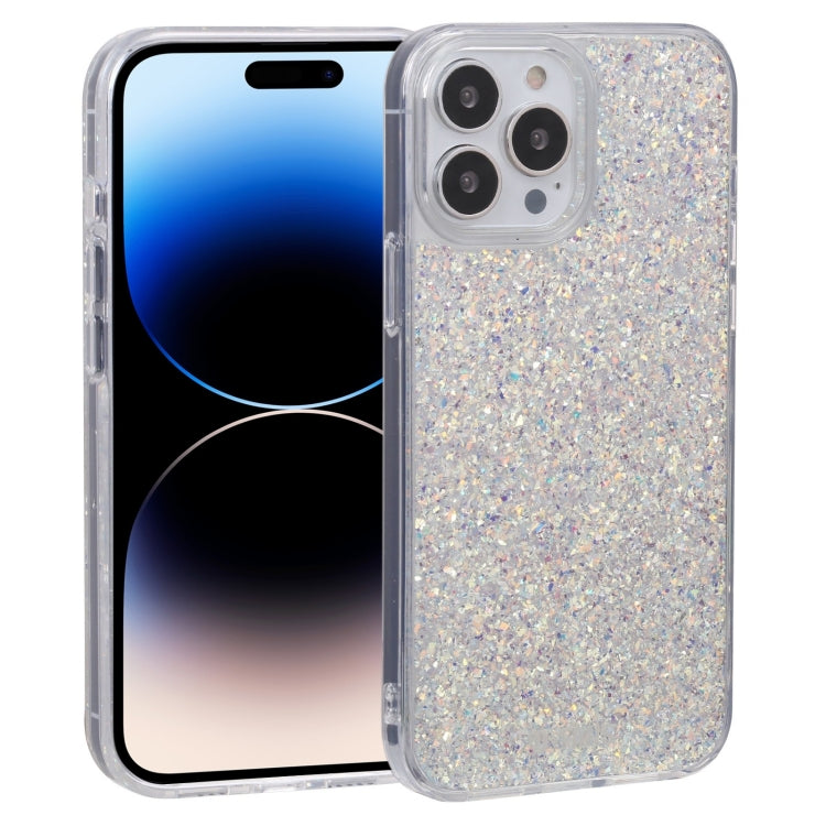For iPhone 15 Pro Max DFANS DESIGN Starry Sky Epoxy Phone Case(Silver)