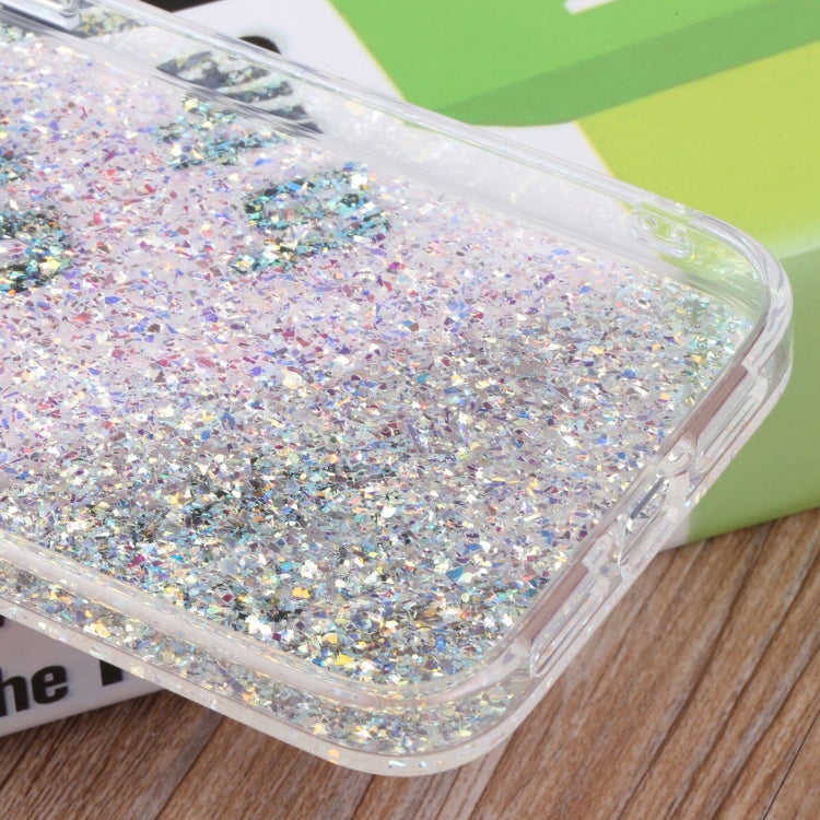For iPhone 15 Pro Max DFANS DESIGN Starry Sky Epoxy Phone Case(Silver)