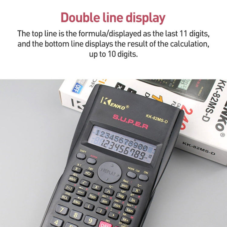 Multifunctional Scientific Function Calculator Middle School Student Exam Calculator