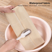 12+24 Grids Underwear Storage Bag Non-woven Double-sided Hanging Storage Bag(Grey)