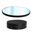 22cm Mirror Electric Rotating Display Stand Live Video Shooting Props Turntable Regular Version(Black) -  by PMC TechLife | Online Shopping South Africa | PMC TechLife | Buy Now Pay Later Mobicred
