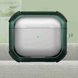 For AirPods 3 Thunder Transparent Armor Wireless Earphones Protective Case(Green) - For AirPods 3 by PMC Jewellery | Online Shopping South Africa | PMC Jewellery | Buy Now Pay Later Mobicred