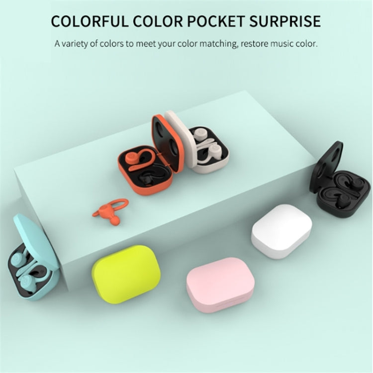 T&G T40 TWS IPX6 Water-resistant Hanging Ear Wireless Bluetooth Earphones with Charging Box(Orange)