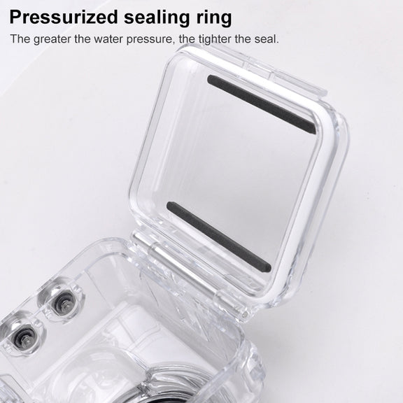For Insta360 GO 3 / 3S Underwater Water-resistant Housing Case with Touch Back Cover