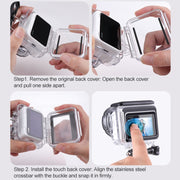 For Insta360 GO 3 Water-resistant Case Touch Back Cover