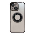 For iPhone 14 Plus Magsafe Electroplate PC Phone Case(Black) - iPhone 14 Plus Cases by PMC TechLife | Online Shopping South Africa | PMC TechLife