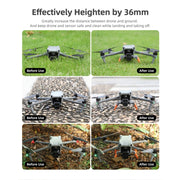 For DJI Air 3 Sunnylife LG664 Foldable Spider Landing Gear(Orange)